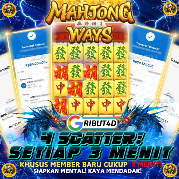 RIBUT4D : Raih Maxwin Berkali-kali di Situs Slot Gacor Ribut4d